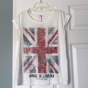 Mango denim & tees size XS